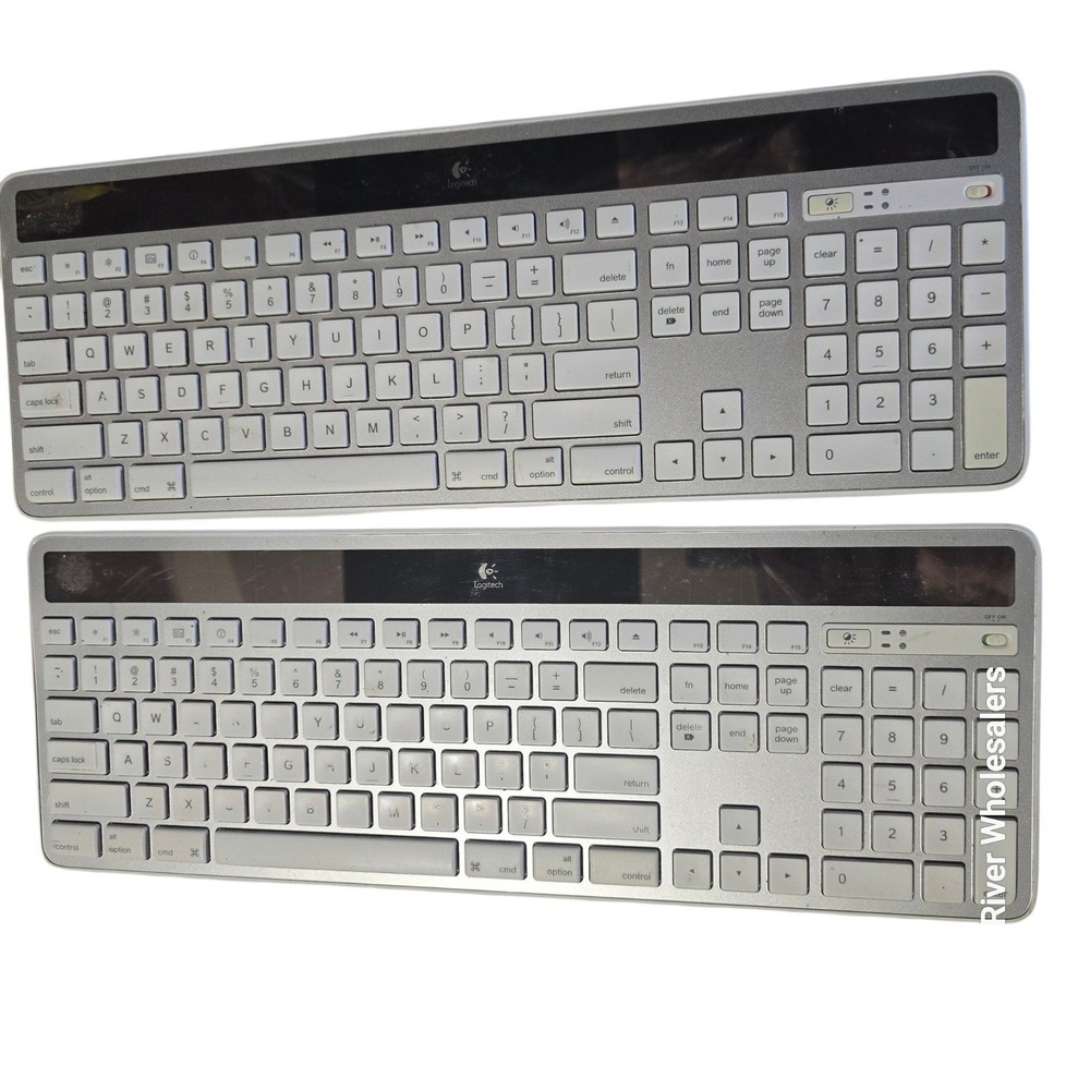 Logitech Wireless Solar Keyboard K750 Mac Wireless Keyboard Silver Lot